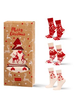 Skarpetki Świąteczne 3-pak ze sklepu Sklep SOXO w kategorii Skarpetki damskie - zdjęcie 187223670