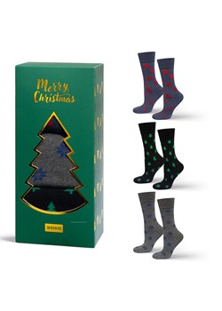 Skarpetki Świąteczne 3-pak ze sklepu Sklep SOXO w kategorii Skarpetki męskie - zdjęcie 187223700