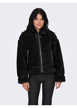 ONLY Kurtka pluszowa w kolorze czarnym ze sklepu Limango Polska w kategorii Kurtki damskie - zdjęcie 187226542