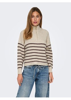 ONLY Sweter w kolorze beżowym - id: 17873102 - marki ONLY - 187227003 ONLY Sweter w kolorze beżowym ze sklepu Limango Polska w kategorii Swetry damskie - zdjęcie 187227003