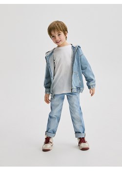 Reserved - Elastyczne jeansy carrot - niebieski ze sklepu Reserved w kategorii Spodnie chłopięce - zdjęcie 187227393
