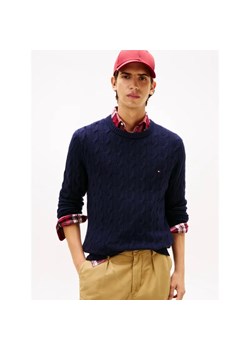 Tommy Hilfiger Wełniany sweter | Regular Fit - id: TH255M000188F23 - marki Tommy Hilfiger - 187228041 Tommy Hilfiger Wełniany sweter | Regular Fit ze sklepu Gomez Fashion Store w kategorii Swetry męskie - zdjęcie 187228041
