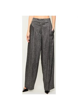 BOSS BLACK Spodnie Telda | Oversize fit | z dodatkiem wełny - id: BB255W000045022 - marki BOSS HUGO BOSS - 187228073 BOSS BLACK Spodnie Telda | Oversize fit | z dodatkiem wełny ze sklepu Gomez Fashion Store w kategorii Spodnie damskie - zdjęcie 187228073