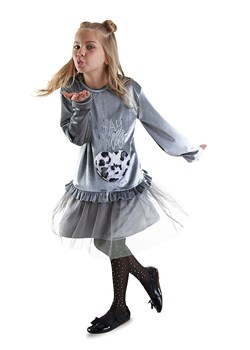 Denokids Sukienka w kolorze szarym ze sklepu Limango Polska w kategorii Sukienki dziewczęce - zdjęcie 187228254