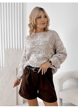 sweter ophir beżowy one size ze sklepu UBRA w kategorii Swetry damskie - zdjęcie 187230203
