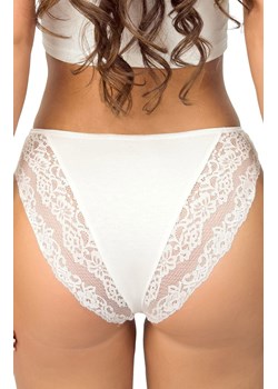 Donna białe figi damskie z koronką 216, Kolor biały, Rozmiar S, Donna - id: 221358 - marki Donna - 187230431 Donna białe figi damskie z koronką 216, Kolor biały, Rozmiar S, Donna ze sklepu Intymna w kategorii Majtki damskie - zdjęcie 187230431