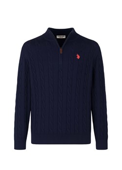 U.S. Polo Assn. Sweter w kolorze granatowym ze sklepu Limango Polska w kategorii Swetry męskie - zdjęcie 187231680