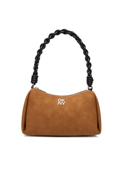 Torebka DKNY Remy R533ME54 Brązowy ze sklepu eobuwie.pl w kategorii Listonoszki - zdjęcie 187231803