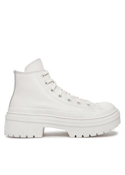 Trzewiki Converse Chuck Taylor All Star Lugged Heel Leather Platform A10370C Biały - id: 0000304038792 - marki Converse - 187231864 Trzewiki Converse Chuck Taylor All Star Lugged Heel Leather Platform A10370C Biały ze sklepu eobuwie.pl w kategorii Botki - zdjęcie 187231864