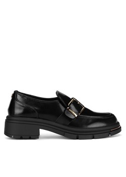 Loafersy MEXX MI001201343W Czarny ze sklepu eobuwie.pl w kategorii Mokasyny damskie - zdjęcie 187231871
