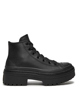 Trzewiki Converse Chuck Taylor All Star Lugged Heel Leather Platform A10369C Czarny - id: 0000304038808 - marki Converse - 187231874 Trzewiki Converse Chuck Taylor All Star Lugged Heel Leather Platform A10369C Czarny ze sklepu eobuwie.pl w kategorii Botki - zdjęcie 187231874