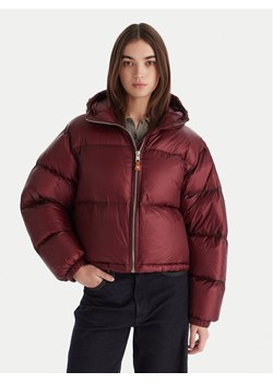 Tommy Hilfiger Kurtka puchowa WW0WW46541 Bordowy Regular Fit - id: 0000305376114 - marki Tommy Hilfiger - 187233131 Tommy Hilfiger Kurtka puchowa WW0WW46541 Bordowy Regular Fit ze sklepu MODIVO w kategorii Kurtki damskie - zdjęcie 187233131