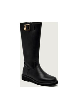 Patrizia Pepe Skórzane oficerki - id: PK255G000037514 - marki Patrizia Pepe - 187236574 Patrizia Pepe Skórzane oficerki ze sklepu Gomez Fashion Store w kategorii Buty zimowe dziecięce - zdjęcie 187236574