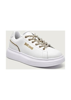 Just Cavalli Skórzane sneakersy FONDO URSA DIS. SB1 - id: CA255W000034005 - marki Just Cavalli - 187236582 Just Cavalli Skórzane sneakersy FONDO URSA DIS. SB1 ze sklepu Gomez Fashion Store w kategorii Buty sportowe damskie - zdjęcie 187236582