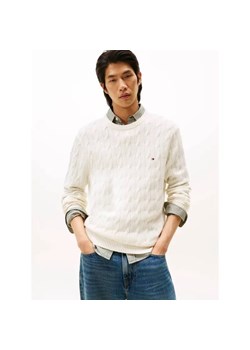 Tommy Hilfiger Wełniany sweter | Regular Fit - id: TH255M000188L35 - marki Tommy Hilfiger - 187236624 Tommy Hilfiger Wełniany sweter | Regular Fit ze sklepu Gomez Fashion Store w kategorii Swetry męskie - zdjęcie 187236624