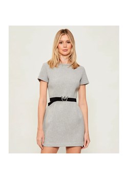 Pinko Sukienka z paskiem FIMENA | z dodatkiem wełny - id: PI255W000072042 - marki Pinko - 187236634 Pinko Sukienka z paskiem FIMENA | z dodatkiem wełny ze sklepu Gomez Fashion Store w kategorii Sukienki - zdjęcie 187236634