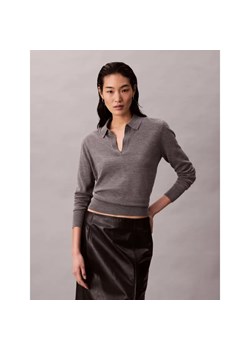 Calvin Klein Sweter | Relaxed fit | z dodatkiem wełny ze sklepu Gomez Fashion Store w kategorii Swetry damskie - zdjęcie 187236643