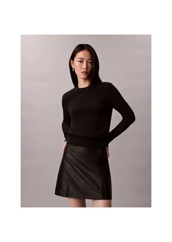 Calvin Klein Sweter | Regular Fit | z dodatkiem wełny - id: CK255W000164544 - marki Calvin Klein - 187236670 Calvin Klein Sweter | Regular Fit | z dodatkiem wełny ze sklepu Gomez Fashion Store w kategorii Swetry damskie - zdjęcie 187236670