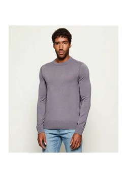 BOSS ORANGE Wełniany sweter Avac_C | Regular Fit - id: BO255M000004062 - marki BOSS HUGO BOSS - 187236672 BOSS ORANGE Wełniany sweter Avac_C | Regular Fit ze sklepu Gomez Fashion Store w kategorii Swetry męskie - zdjęcie 187236672