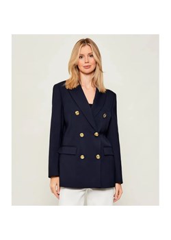 Pinko Marynarka NEW GUINEA | Relaxed fit | z dodatkiem wełny - id: PI254W000091267 - marki Pinko - 187236680 Pinko Marynarka NEW GUINEA | Relaxed fit | z dodatkiem wełny ze sklepu Gomez Fashion Store w kategorii Marynarki damskie - zdjęcie 187236680