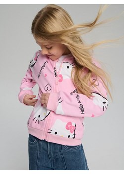 Sinsay - Bluza bomber ze wzorem Hello Kitty - różowy - id: 349DN-03X - marki Sinsay - 187238123 Sinsay - Bluza bomber ze wzorem Hello Kitty - różowy ze sklepu Sinsay w kategorii Bluzy dziewczęce - zdjęcie 187238123
