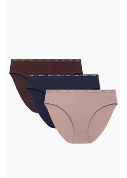 Atlantic 3-pack figi damskie Sport High Leg 3CLP-010-BRO/BEZC/GRA, Kolor brązowo-granatowo-beżowy, Rozmiar M, ATLANTIC - id: 218667 - marki atlantic - 187238511 Atlantic 3-pack figi damskie Sport High Leg 3CLP-010-BRO/BEZC/GRA, Kolor brązowo-granatowo-beżowy, Rozmiar M, ATLANTIC ze sklepu Primodo w kategorii Majtki damskie - zdjęcie 187238511