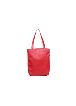 czerwona torebka damska skórzana  shopper Chiara - id: 43562 - marki Słoń Torbalski - 187238884 czerwona torebka damska skórzana  shopper Chiara ze sklepu Słoń Torbalski w kategorii Torby Shopper bag - zdjęcie 187238884