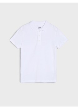 Sinsay - Koszulka polo w klasycznej bieli - biały - id: 794EY-00X - marki Sinsay - 187240101 Sinsay - Koszulka polo w klasycznej bieli - biały ze sklepu Sinsay w kategorii T-shirty chłopięce - zdjęcie 187240101