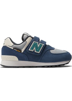 Buty dziecięce New Balance PV574SOA – niebieskie - id: 3213722 - marki New Balance - 187240402 Buty dziecięce New Balance PV574SOA – niebieskie ze sklepu New Balance Poland w kategorii Buty sportowe dziecięce - zdjęcie 187240402
