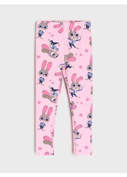 Sinsay - Legginsy ze wzorem Zootopia - różowy - id: 854HE-03X - marki Sinsay - 187241520 Sinsay - Legginsy ze wzorem Zootopia - różowy ze sklepu Sinsay w kategorii Spodnie dziewczęce - zdjęcie 187241520