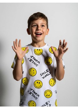 Sinsay - Koszulka SmileyWorld® - biały - id: 270DZ-00X - marki Sinsay - 187246110 Sinsay - Koszulka SmileyWorld® - biały ze sklepu Sinsay w kategorii T-shirty chłopięce - zdjęcie 187246110