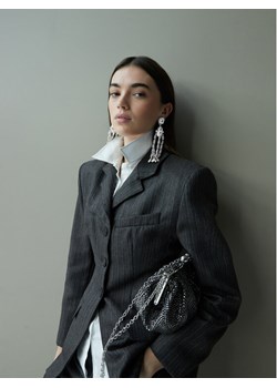 Weekend Max Mara Klipsy Callas 2525756095650 Srebrny ze sklepu MODIVO w kategorii Kolczyki - zdjęcie 187246341