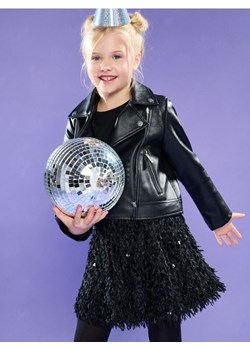 Sinsay - Spódnica mini z połyskującymi aplikacjami - czarny - id: 290HF-99X - marki Sinsay - 187247171 Sinsay - Spódnica mini z połyskującymi aplikacjami - czarny ze sklepu Sinsay w kategorii Spódnice dziewczęce - zdjęcie 187247171