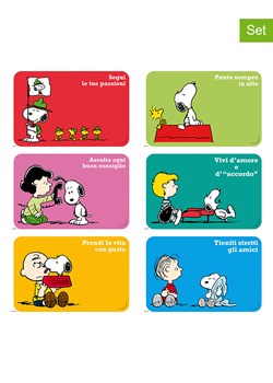 Trendy Kitchen by EXCÉLSA Podkładki stołowe (6 szt.) &quot;Snoopy&quot; w różnych kolorach - 44 x 29 cm ze sklepu Limango Polska w kategorii Podkładki na stół - zdjęcie 187247223