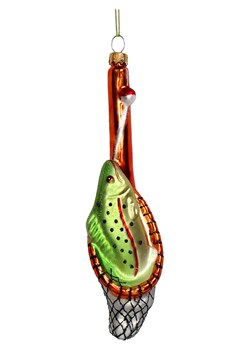 Kersten Bombka "Fishing" ze wzorem - wys. 16,7 cm - id: 16296337 - marki Kersten - 187247480 Kersten Bombka "Fishing" ze wzorem - wys. 16,7 cm ze sklepu Limango Polska w kategorii Dekoracje bożonarodzeniowe - zdjęcie 187247480
