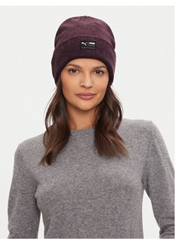 Czapka Puma Archive Heather Beanie 021739 28 Fioletowy ze sklepu eobuwie.pl w kategorii Czapki zimowe damskie - zdjęcie 187248722