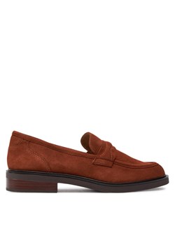 Mokasyny Caprice 9-24300-43 Brązowy ze sklepu eobuwie.pl w kategorii Lordsy damskie - zdjęcie 187248733