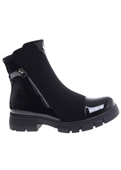Czarne botki damskie workery /A3-3 18399 W4/ - id: 33336 - marki Pantofelek24.pl - 187249303 Czarne botki damskie workery /A3-3 18399 W4/ ze sklepu Pantofelek24.pl w kategorii Botki - zdjęcie 187249303