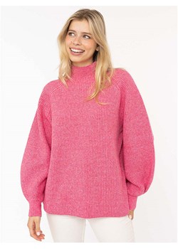 Zwillingsherz Sweter w kolorze różowym - id: 17860352 - marki Zwillingsherz - 187249491 Zwillingsherz Sweter w kolorze różowym ze sklepu Limango Polska w kategorii Swetry damskie - zdjęcie 187249491