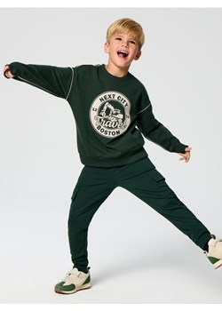 Sinsay - Spodnie slim z kieszeniami cargo - zielony ze sklepu Sinsay w kategorii Spodnie chłopięce - zdjęcie 187250404