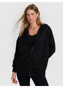 Damska bluza rozpinana z kapturem 4F 4FWAW25TSWSF1886 - czarna - id: 345613 - marki 4F - 187250612 Damska bluza rozpinana z kapturem 4F 4FWAW25TSWSF1886 - czarna ze sklepu Sportstylestory.com w kategorii Bluzy damskie - zdjęcie 187250612