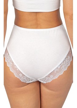 Donna bawełniane figi damskie z wysokim stanem pełne białe 238, Kolor biały, Rozmiar S, Donna ze sklepu Primodo w kategorii Majtki damskie - zdjęcie 187250854