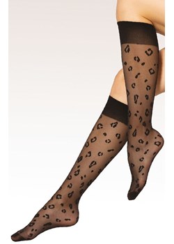 Gatta czarne podkolanówki w cętki Trendy 28 20 DEN, Kolor czarny-wzór, Rozmiar uniwersalny, Gatta - id: 221481 - marki Gatta - 187250920 Gatta czarne podkolanówki w cętki Trendy 28 20 DEN, Kolor czarny-wzór, Rozmiar uniwersalny, Gatta ze sklepu Primodo w kategorii Podkolanówki - zdjęcie 187250920