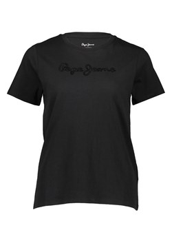 Pepe Jeans Koszulka w kolorze czarnym ze sklepu Limango Polska w kategorii Bluzki damskie - zdjęcie 187251234