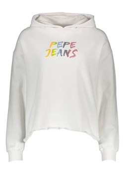 Pepe Jeans Bluza w kolorze białym ze sklepu Limango Polska w kategorii Bluzy damskie - zdjęcie 187251240
