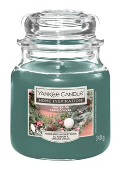 Yankee Candle Home Inspiration Świeca zapachowa "Winter Fir" - 340 g - id: 17726408 - marki Yankee Candle Home Inspiration - 187251351 Yankee Candle Home Inspiration Świeca zapachowa "Winter Fir" - 340 g ze sklepu Limango Polska w kategorii Świece i dyfuzory - zdjęcie 187251351