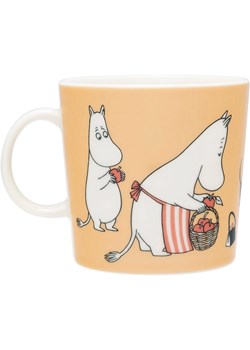 Moomin Kubek jumbo "X" w kolorze brzoskwiniowym - 400 ml - id: 17815778 - marki MOOMIN - 187251590 Moomin Kubek jumbo "X" w kolorze brzoskwiniowym - 400 ml ze sklepu Limango Polska w kategorii Dzbanki i zaparzacze - zdjęcie 187251590