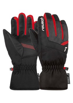 Reusch Rękawiczki funkcyjne &quot;Bennet&quot; w kolorze czarno-czerwonym ze sklepu Limango Polska w kategorii Rękawiczki dziecięce - zdjęcie 187252122