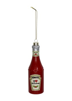 Kersten Ozdoba choinkowa &quot;Ketchup&quot; w kolorze czerwonym - wys. 14 cm ze sklepu Limango Polska w kategorii Dekoracje bożonarodzeniowe - zdjęcie 187252311