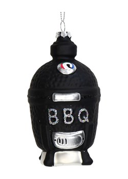 Kersten Ozdoba choinkowa &quot;Kamado&quot; w kolorze czarnym - wys. 12 cm ze sklepu Limango Polska w kategorii Dekoracje bożonarodzeniowe - zdjęcie 187252382